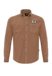 By Diess Collection Blusenshirt Shirt Braun