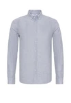 Moxx Paris Blusenshirt Casual Shirts Grau/Hellblau/Blau