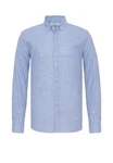 Moxx Paris Blusenshirt Casual Shirts Hellblau/Blau