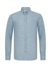 Moxx Paris Blusenshirt Casual Shirts Hellblau/Blau/Grau