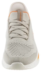 Skechers SLADE-QUINTO Slip-On Sneaker Orange/Khaki/Grau