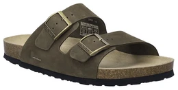 Josef 01 Pantolette, Sommerschuh, Schlappen, Sandale mit softem Fubett