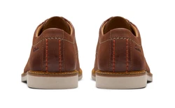 Clarks Atticus LTLace Schnürschuh Hybrid Sneaker Business Schnürschuh Braun/Beige