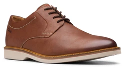 Clarks Atticus LTLace Schnürschuh Hybrid Sneaker Business Schnürschuh Braun/Beige