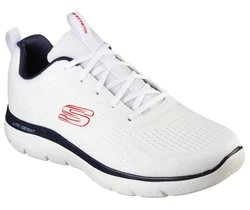 SKECHERS Sneaker Summits Torre Weiß/Creme/Blau/Dunkelblau/Hellblau