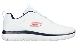 SKECHERS Sneaker Summits Torre Weiß/Creme/Blau/Dunkelblau/Hellblau
