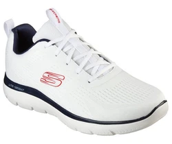 SKECHERS Sneaker Summits Torre Weiß/Creme/Blau/Dunkelblau/Hellblau