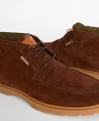 Barbour Lederschuh Tucker Chukka Schnürstiefel Braun/Bordeaux/Dunkelrot/Dunkelbraun