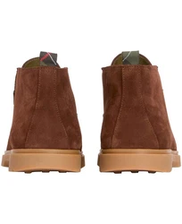 Barbour Lederschuh Tucker Chukka Schnürstiefel Braun/Bordeaux/Dunkelrot/Dunkelbraun