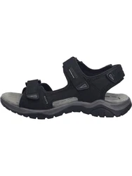 Josef Seibel Arlo 02 Sandale Trekkingsandale Komfortschuh Schwarz/Dunkelblau/Dunkelgrau