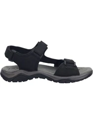 Josef Seibel Arlo 02 Sandale Trekkingsandale Komfortschuh Schwarz/Dunkelblau/Dunkelgrau