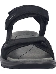 Josef Seibel Arlo 02 Sandale Trekkingsandale Komfortschuh Schwarz/Dunkelblau/Dunkelgrau