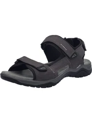Josef Seibel Arlo 02 Sandale Trekkingsandale Komfortschuh Dunkelgrau/Grau/Khaki