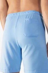 Mey Schlafhose Serie Jefferson Hellblau/Blau