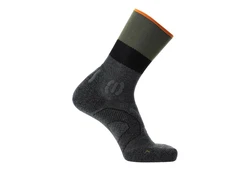 UYN Sportsocken Herren Trekking Socken Trekking One Cool Socks Dunkelgrün/Grün/Dunkelgrau
