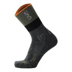 UYN Sportsocken Herren Trekking Socken Trekking One Cool Socks Dunkelgrün/Grün/Dunkelgrau