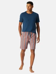 Schiesser Pyjamahose Bermuda Mix Relax 