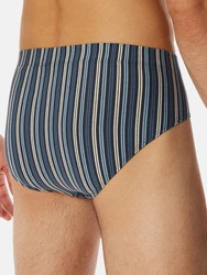 Schiesser Slip Essentials Dunkelblau/Blau/Hellblau