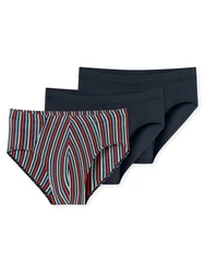 Schiesser Slip Essentials Dunkelblau/Bordeaux/Braun/Mischfarben/Blau/Schwarz
