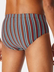 Schiesser Slip Essentials Dunkelblau/Bordeaux/Braun/Mischfarben/Blau/Schwarz