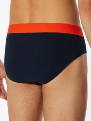 Schiesser Rio Slip Serie 95/5 Dunkelblau/Blau/Hellblau