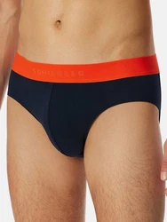Schiesser Rio Slip Serie 95/5 Dunkelblau/Blau/Hellblau