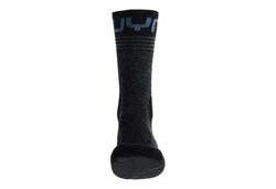 UYN Wandersocken Man Trekking One All Season Mid Socks Dunkelblau/Schwarz
