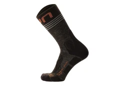 UYN Wandersocken Man Trekking One All Season Mid Socks Braun/Dunkelbraun/Schwarz/Khaki