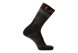 UYN Wandersocken Man Trekking One All Season Mid Socks Braun/Dunkelbraun/Schwarz/Khaki