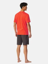 Schiesser Pyjama Rundhals Casual Essentials 
