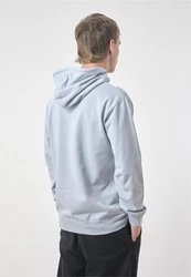 Cleptomanicx Kapuzensweatshirt Hooded Embro Gull 2 Hellblau/Blau/Grau