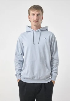 Cleptomanicx Kapuzensweatshirt Hooded Embro Gull 2 Hellblau/Blau/Grau Cleptomanicx Kapuzensweatshirt Hooded Embro Gull 2 Hellblau/Blau/Grau