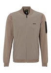 BOSS GREEN Blusenjacke K_Ever-X_HY grün
