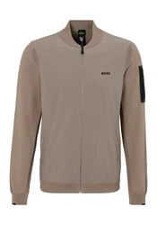 BOSS GREEN Blusenjacke K_Ever-X_HY grün