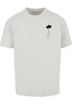 Merchcode T-Shirt Love In The Air Heavy Oversize Tee Grau/Hellgrau/Khaki