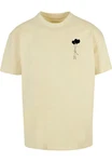 Merchcode T-Shirt Love In The Air Heavy Oversize Tee Khaki/Gelb/Beige