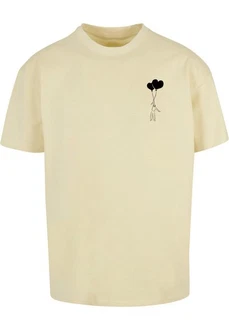 Merchcode T-Shirt Love In The Air Heavy Oversize Tee Khaki/Gelb/Beige