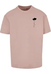 Merchcode T-Shirt Love In The Air Heavy Oversize Tee Rosa/Lila