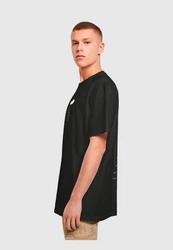 Merchcode T-Shirt Love In The Air Heavy Oversize Tee Schwarz/Rosa/Rot
