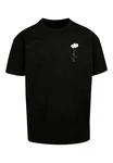 Merchcode T-Shirt Love In The Air Heavy Oversize Tee Schwarz/Rosa/Rot
