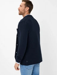 Brax Strickjacke Style JASPER Dunkelblau/Hellblau/Blau