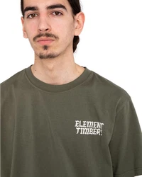 Element T-Shirt Timber x Element Jester Dunkelgrün/Khaki