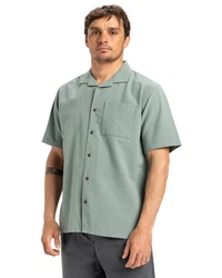 Quiksilver Funktionshemd Heartbeat Grün/Hellgrün/Hellgrau