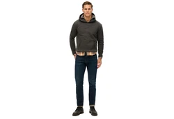 Superdry Sweatshirt Essential Logo Hoodie Dunkelgrau