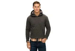 Superdry Sweatshirt Essential Logo Hoodie Dunkelgrau