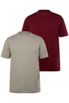 JP1880 Basic T-Shirt 2er-Pack Bordeaux/Dunkelrot/Rot JP1880 Basic T-Shirt 2er-Pack Bordeaux/Dunkelrot/Rot