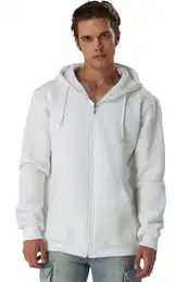 Hoodie Herren - Sweatshirt mit Reiverschluss Zipper Sweatjacke Baumwollmix
