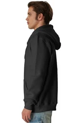 Smith & Solo Hoodie Sweatshirt mit Reißverschluss Schwarz/Dunkelgrau/Hellgrau