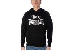 Lonsdale Hoodie Fremington Green/White