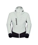 Mammut Softshelljacke Aenergy SO Hybrid Hooded Jacket Weiß/Grau/Hellblau